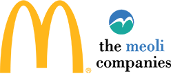 McDonalds logo and the meoli companies logo