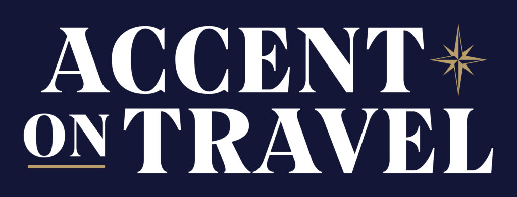 accent on travel logo